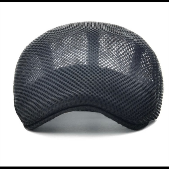 Mesh Beret Hat Summer Ivy Cap Classic Flat Cap - Picture 4 of 7